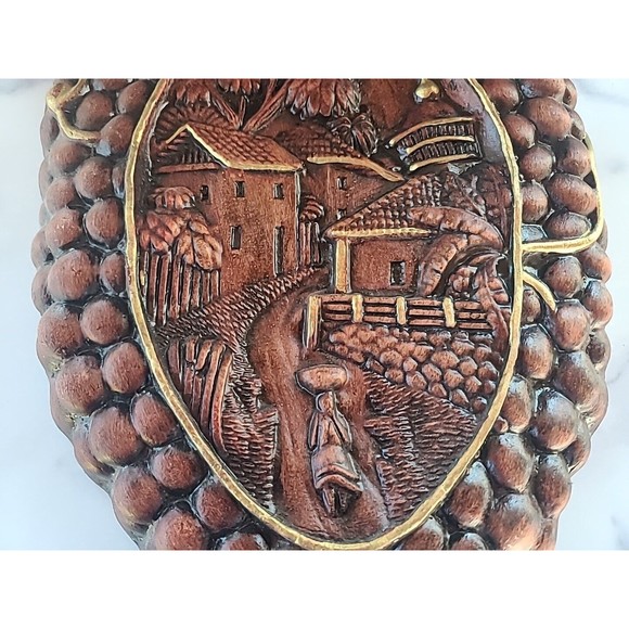 Vintage Ceramic Wall Hanging - Picture 5 of 10